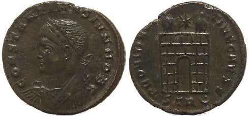 Beautiful Roman coin of Constantine II - PROVIDENTIAE CAESS - Treveri