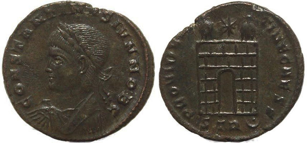 Beautiful Roman coin of Constantine II - PROVIDENTIAE CAESS - Treveri