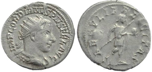 Gordian III silver antoninianus - SAECVLI FELICITAS