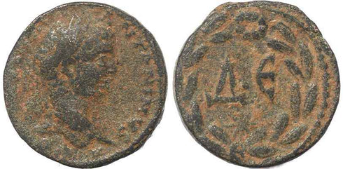 Ancient Roman Provincial coin of Elagabalus - Seleucis and Pieria. Antiochia ad Orontem