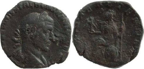 Trebonianus Gallus AE Sestertius - ROMAE AETERNAE