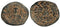 Anonymous Class K follis attributed to Alexius I struck over a Class J follis