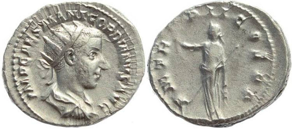 Gordian III AR silver antoninianus - PM TR P II COS PP