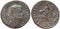 Roman coin of Maximian Ae large silvered follis - GENIO POPVLI ROMANI - Alexandria