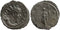Postumus silvered antoninianus - MONETA AVG