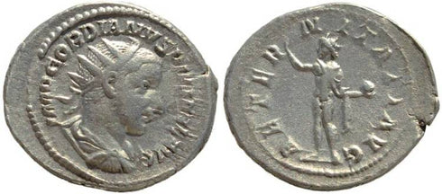 Gordian III AR silver antoninianus - AETERNITATI AVG