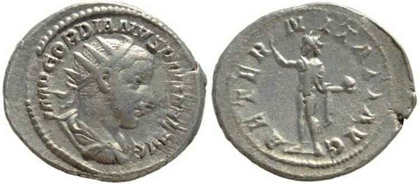 Gordian III AR silver antoninianus - AETERNITATI AVG