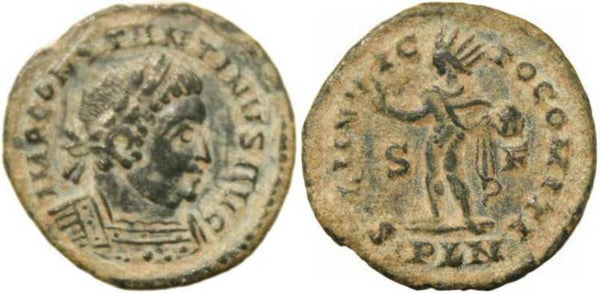 Constantine I - SOLI INVICTO COMITI - LONDINIUM MINT