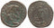 Roman coin of Maximianus Ae large follis - SACRA MON VRB AVGG ET CAESS NN - Rome