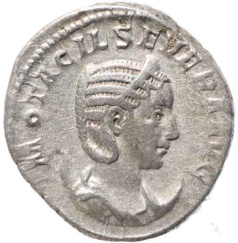 Roman coin of Otacilia Severa AR silver antoninianus - CONCORDIA AVGG