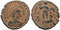 Roman coin of Valentinian II - GLORIA ROMANORVM - Constantinople