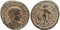 Ancient Roman coin of Constantine I - SOLI INVICTO COMITI