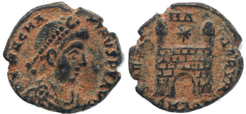 Roman coin of Magnus Maximus - SPES ROMANORVM
