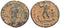 Roman coin of Valentinian II - GLORIA ROMANORVM - Nicomedia