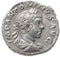 Roman coin of Elagabalus - AR silver denarius - P M TRP III COS III P P