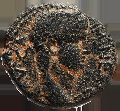 Ancient Roman coin of the Emperor Nero - Antioch