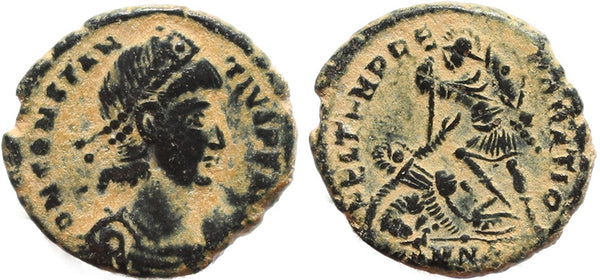 Roman coin of Constantius II - FEL TEMP REPARATIO - Nicomedia