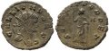 Roman coin of Gallienus antoninianus - SECVRIT PERPET