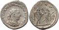 Roman coin of Gallienus Silvered Antoninianus - Gallineus & Valerian reverse