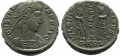 Roman coin of Constantius II - GLORIA EXERCITVS - Arles