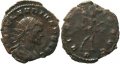 Roman coin of Claudius II Antoninianus - Mediolanum Mint - VIRTVS AVG