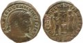 Roman coin of Constantine I 307-337AD VICTORIAE LAETAE PRINC PERP - Siscia