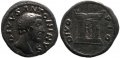Roman coin of Antoninus Pius AR denarius - DIVO PIO