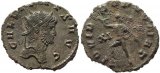 Roman coin of Gallienus silvered antoninianus - IOVI PROPVGNAT