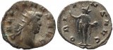 Roman coin of Gallienus Billon Antoninianus - ORIENS AVG - Beautiful Reverse