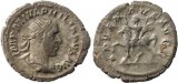 Roman coin of Philip I AR Silver antoninianus - ADVENTVS AVGG