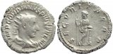 Roman coin of Gordian III AR silver antoninianus - SECVRIT PERP