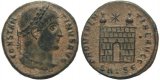 Roman coin of Constantine I - PROVIDENTIAE AVGG - Thessalonica