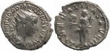 Roman coin of Gordian III 238-244AD Antoninianus - LIBERALITAS AVG