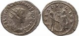Roman coin of Saloninus billion antoninianus - SPES PVBLICA - Antioch