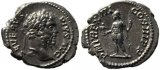Roman coin of Septimius Severus silver denarius 193-211AD - Roma