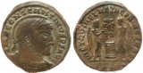 Roman coin of Constantine I 307-337AD VICTORIAE LAETAE PRINC PERP - Siscia