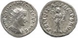Roman coin of Gordian III AR double denarius