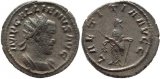 Roman coin of Gallienus silver antoninianus - LAETITIA AVGG