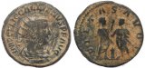 Roman coin of Gallienus antoninianus - PIETAS AVGG - Antioch