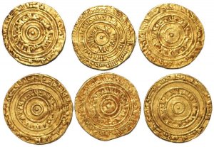 Islamic Kingdoms - Lot of 6 Ancient Fatimid Gold Dinars