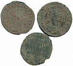 3 Medium sized Ancient Roman coins from Europe - all with detail