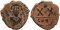 Byzantine coin of Phocas - Half follis - Constantinople