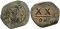 Byzantine coin of Phocas - Half follis - Constantinople