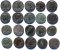 20 High Grade Semi Cleaned Ancient Roman coins