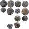 12 Ancient Greek and Seleucid Semi Uncleaned coins