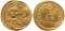 Byzantine gold coin of Heraclius and Heraclius Constantine AV Solidus