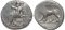 Ancient coin of Seleukos I Nikator AR Double Shekel - Babylon mint - 311-305 BC.