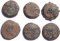 Wholesale lot of 6 Ancient Seleucid coins - as found