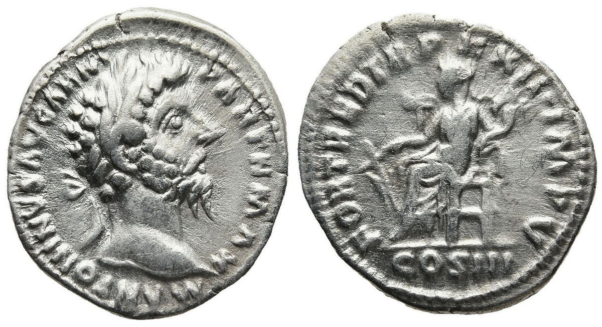 Ancient Roman coin of Marcus Aurelius - Fortuna – Cerberus Ancient ...