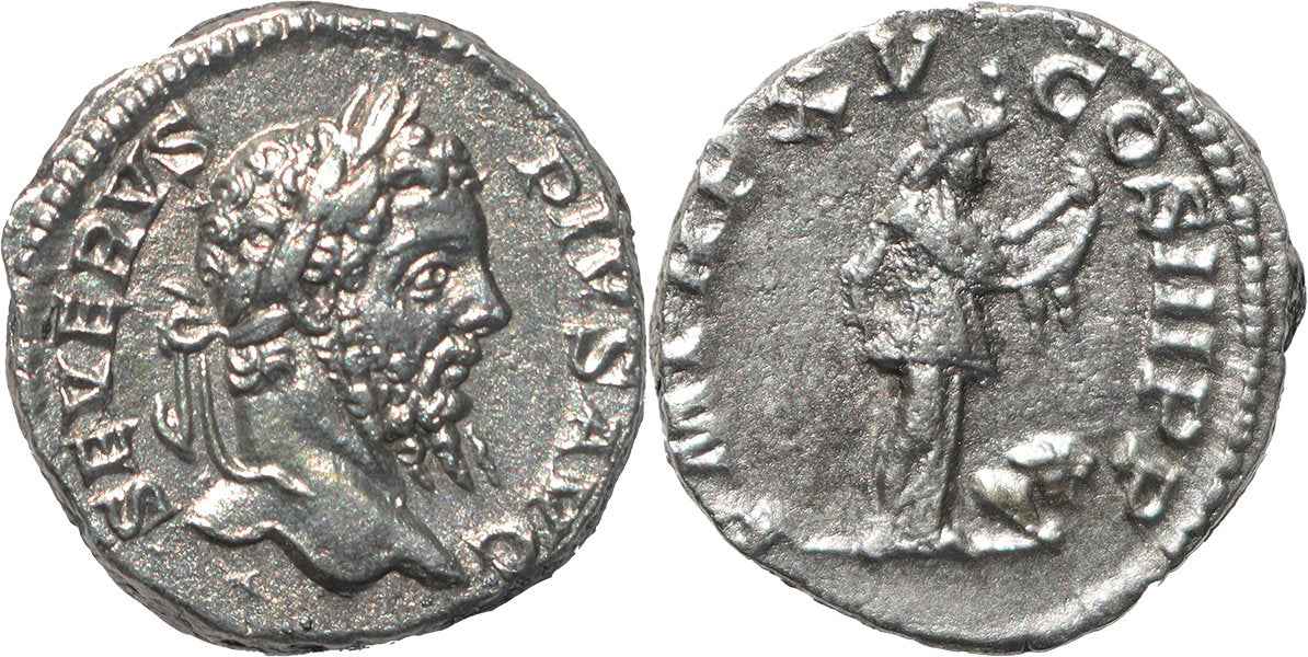 Septimius Severus silver denarius 193-211AD - Africa – Cerberus Ancient ...